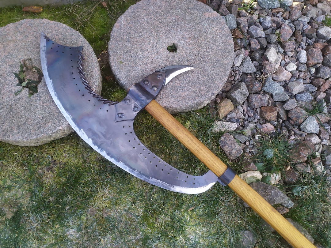 Bardiche Lochaber Axeweapons of Medieval Europe Heavy Axe Etsy