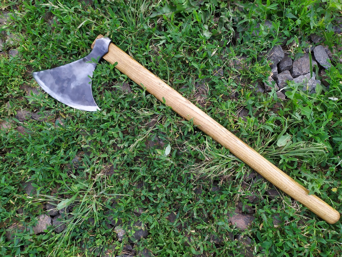 Dane Axe Nordic Battle Ax Danish Axe English Long Axe Etsy