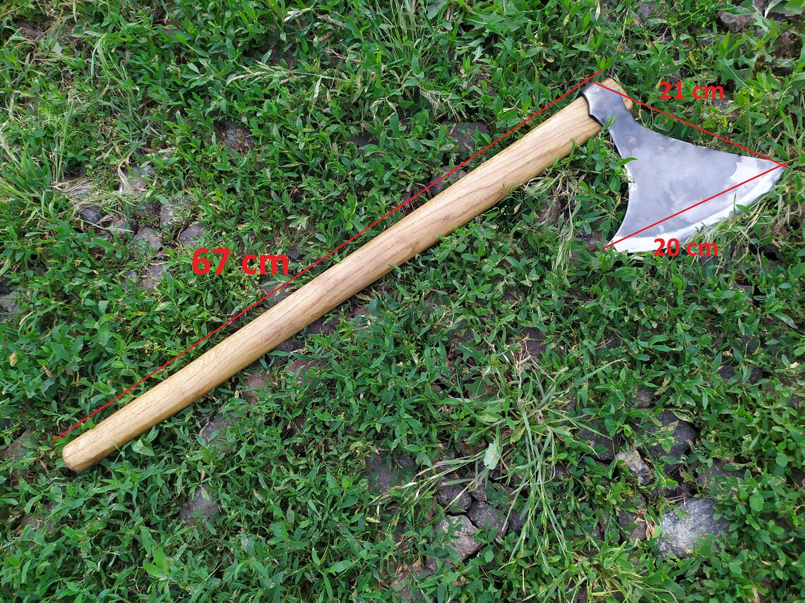 Dane Axe Nordic Battle Ax Danish Axe English Long Axe Etsy