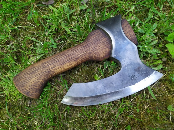 Heavy Fist Axe, Camping Axe, Kitchen Axe, Anniversary Gift, Bearded Axe,  Herb Chopper, Cooking, Kitchen Decor, Gift for Coock 