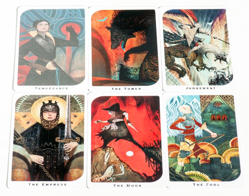 Dragon Age Tarot Deck Tarot Decks Tarot Card Deck Tarot Etsy Hong Kong