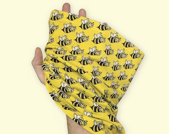 Bee Snood Scarf | Patterned Neck Scarf | Neck Scarf | Neck Gaiter | Running Snood | Sports Snood | Bee Gifts | For Men Women | In The UK