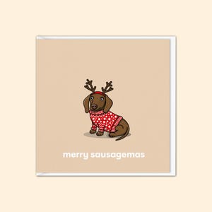 de Noël de teckel de Zazzle.be Liste d'envies Vous avez des idées ? de Noël pour chien de saucisse au chocolat | Carte de Noël de chiens | Carte drôle | Du chien | Propriétaires d'animaux de compagnie