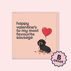Saint-Valentin de teckel de Zazzle.be Liste d'envies Vous avez des idées ? Carte de Saint-Valentin drôle pour elle | Carte de Saint-Valentin grossière | Pour mari, femme, petit ami, petite amie, meilleur ami