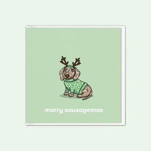 de Noël de teckel de Zazzle.be Liste d'envies Vous avez des idées ? Carte de Noël de chien saucisse pommelé Isabella | Carte de Noël de chiens | Carte drôle | Du chien | Propriétaires d'animaux de compagnie