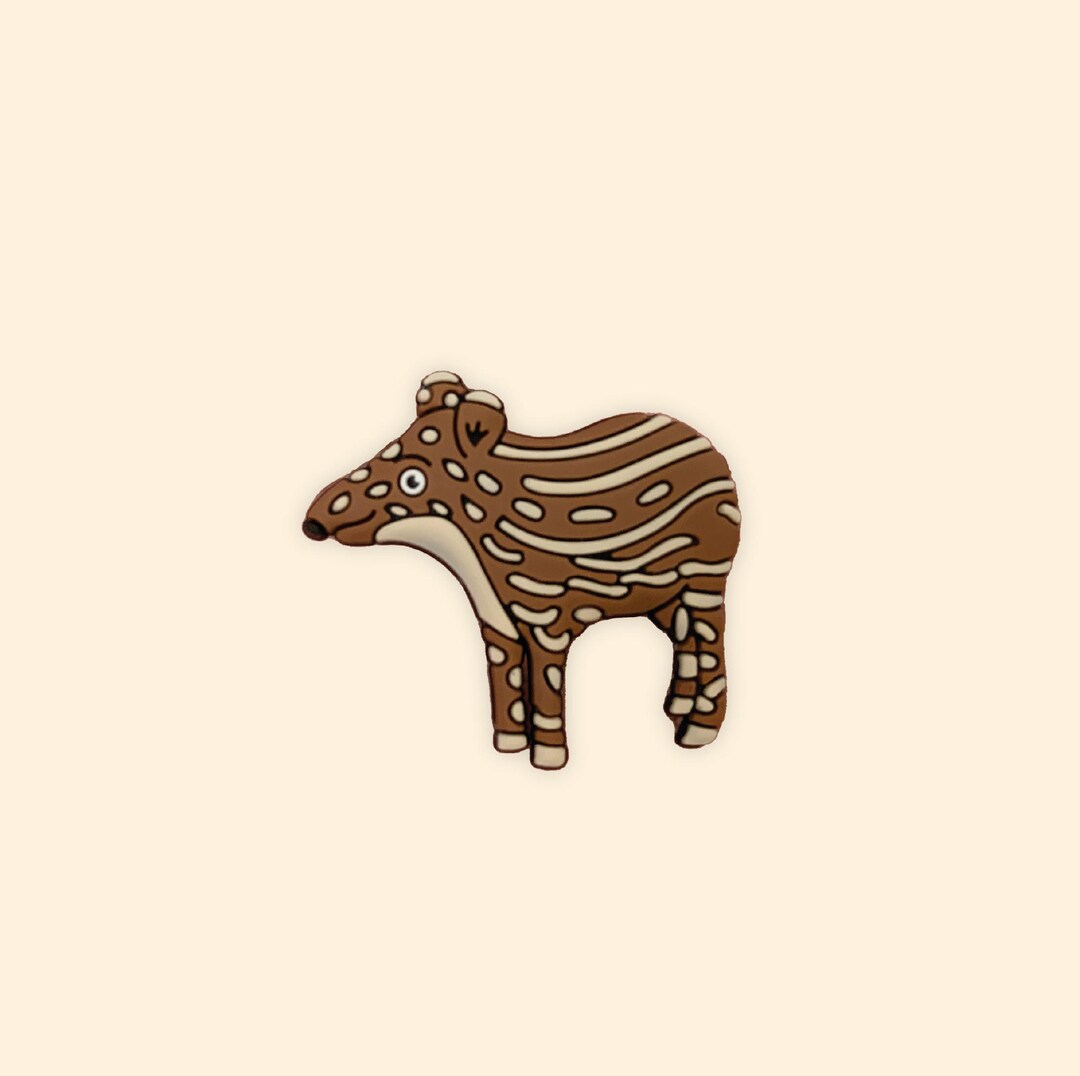 Tapir Pin Tapir Shoe Charm | Baby Tapir Shoe Pin | Cute Shoe Pins | Animal Shoe ...