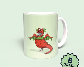 Pigeon Mug | Welsh Dragon Pigeon | For Friend, Mum, Sister, Auntie Brother | Pigeon Gifts | Pidge | Dragon Gifts | Welsh Gifts