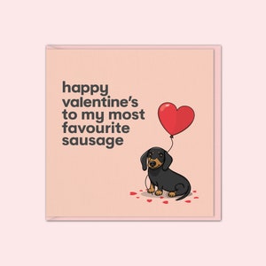 Cartão dos Valentim do Dachshund de <br> Crie Seu Próprio Produto! Cartão engraçado dos namorados para ela | cartão rude dos namorados | Para marido, esposa, namorado, namorada, melhor amigo