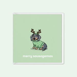 de Noël de teckel de Zazzle.be Liste d'envies Vous avez des idées ? Carte de Noël de chien de saucisse pommelé bleu | Carte de Noël de chiens | Carte drôle | Du chien | Propriétaires d'animaux de compagnie