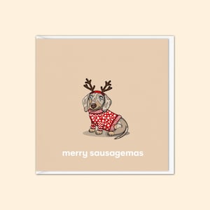de Noël de teckel de Zazzle.be Liste d'envies Vous avez des idées ? Carte de Noël de chien saucisse pommelé Isabella | Carte de Noël de chiens | Carte drôle | Du chien | Propriétaires d'animaux de compagnie