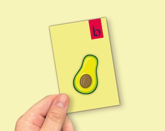 Avocado Pin | Avo Pin Badge | Fun Push Pins | Cute Pins | Acrylic Pin | Backpack Pin | Jacket Pins | Enamel Pins | Avocado Gifts | Unique