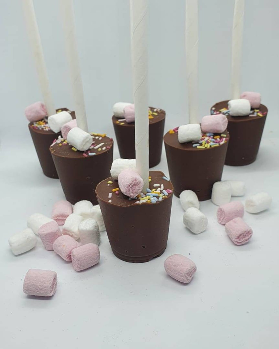 Deluxe Hot Chocolate Stirrers Hot Chocolate Marshmallows Etsy