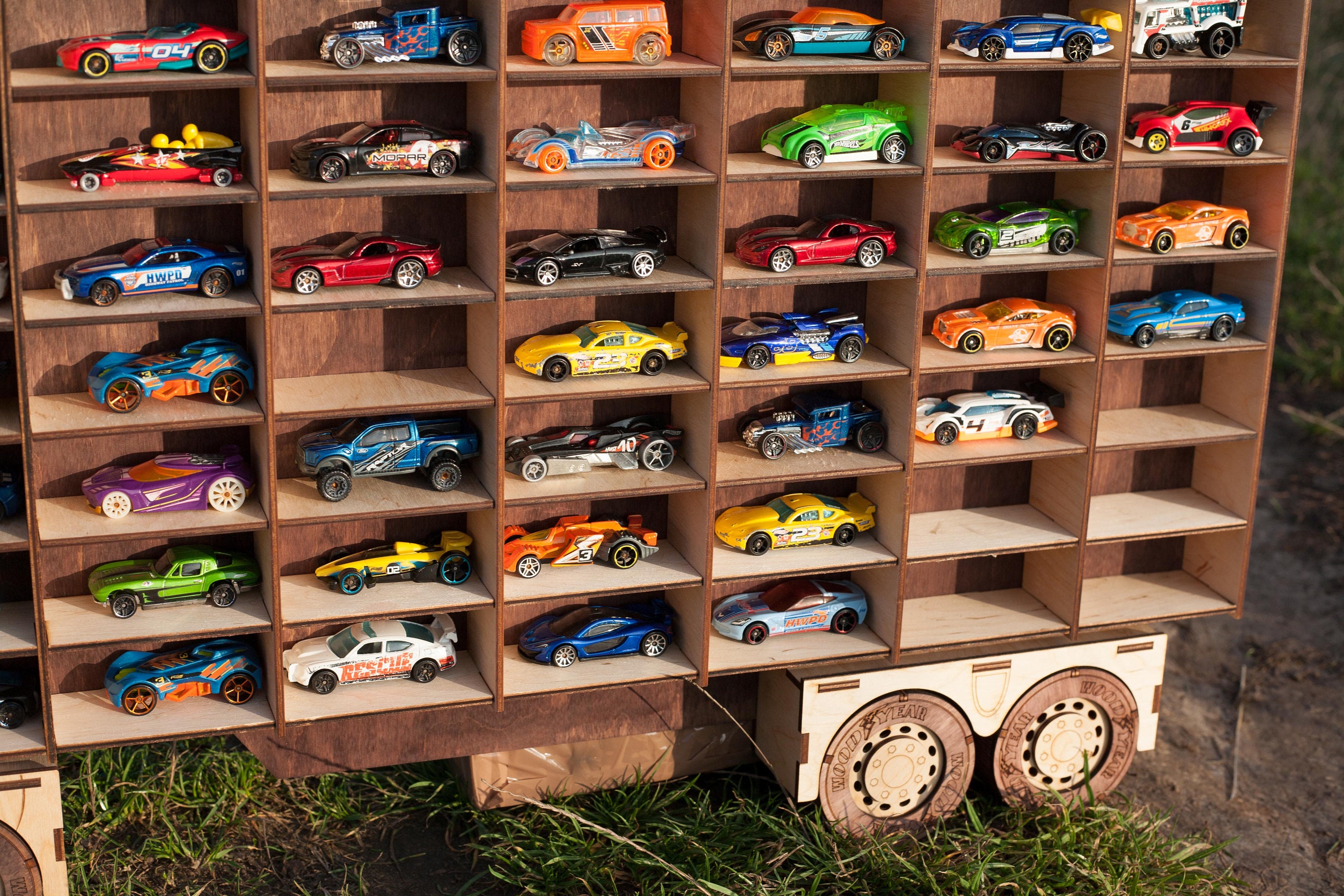 Hot Wheels Shelf Hot Wheels Display Matchbox Diecast 164 Etsy