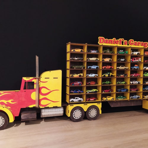 Hot Wheels Shelf Hot Wheels Display Matchbox Diecast 164 Etsy