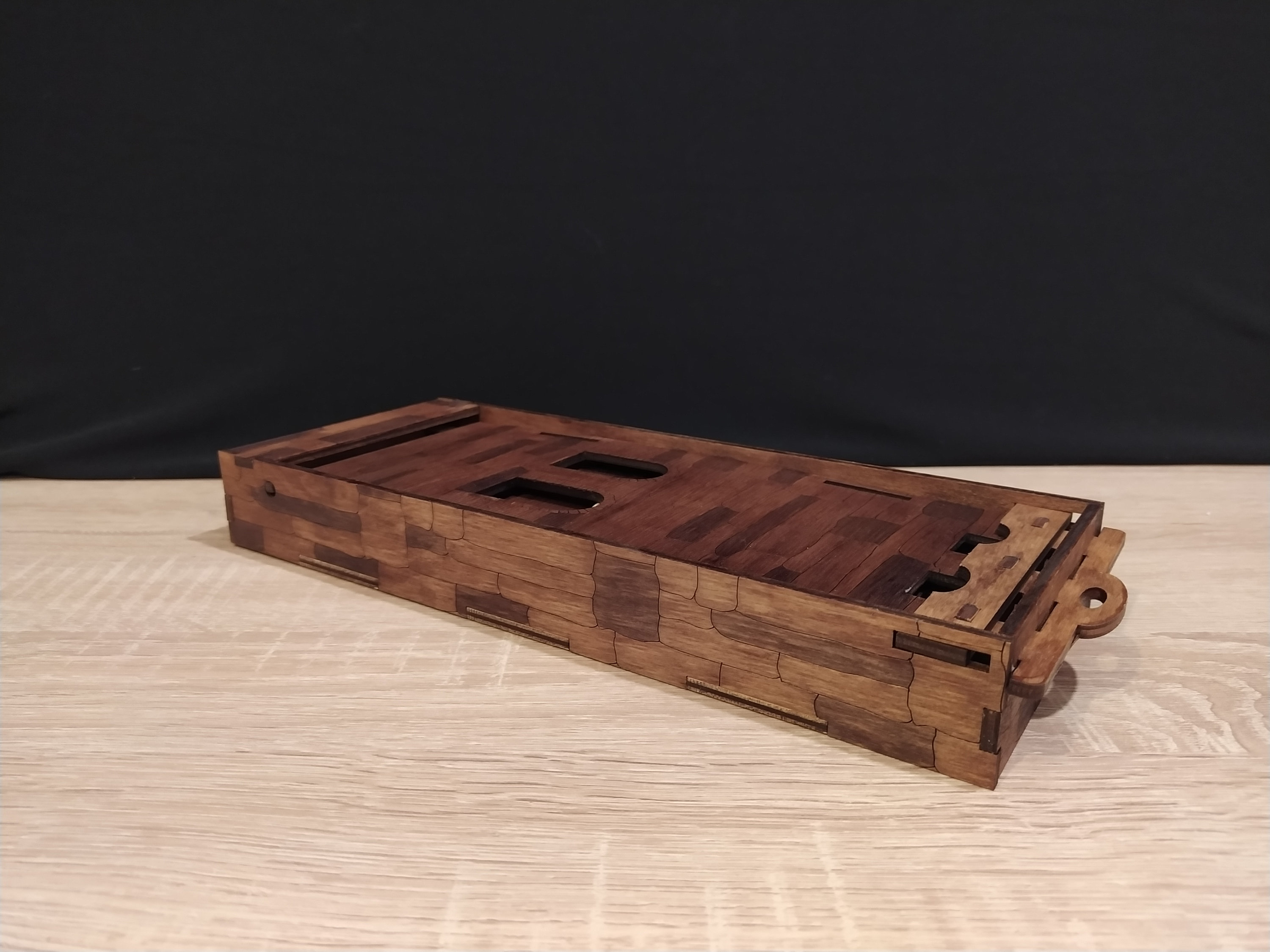 Dice Tower DND Dice Thrower Wood Dice Tray Etsy
