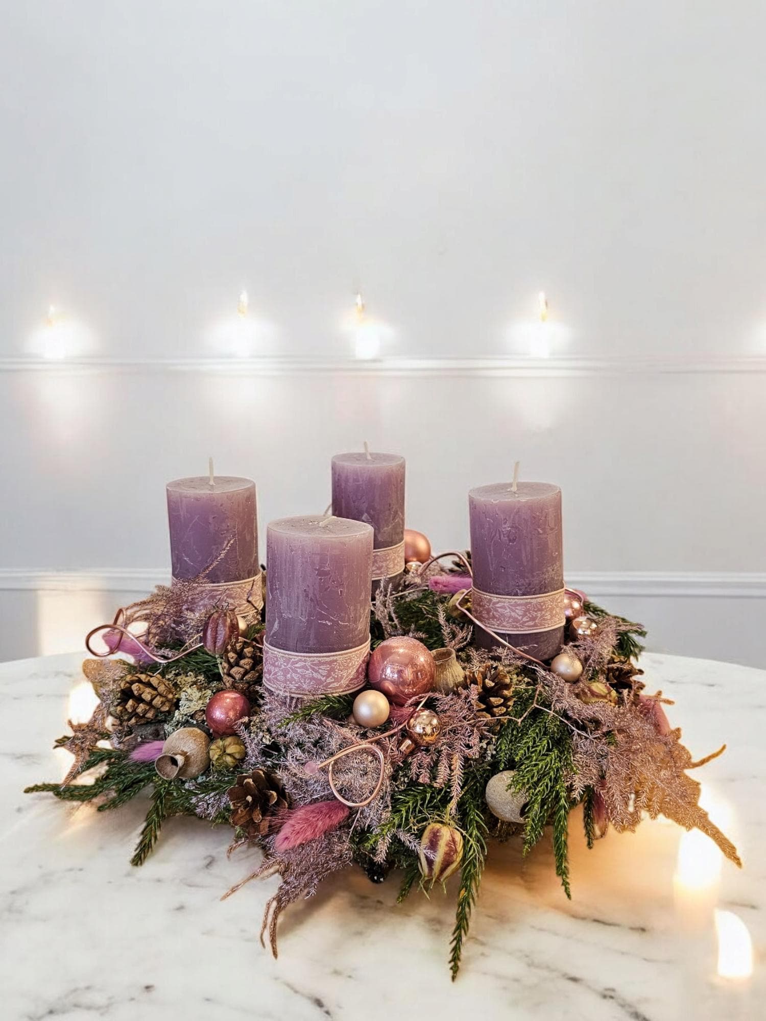 Knstlicher adventskranz - Etsy.de