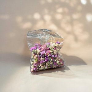 Blütenkonfetti / biologisch abbaubares Konfetti / Konfetti aus Blumen / Streublumen