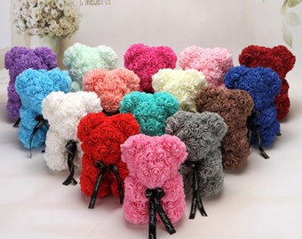 rose bears valentines day