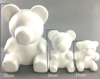 large styrofoam teddy bear