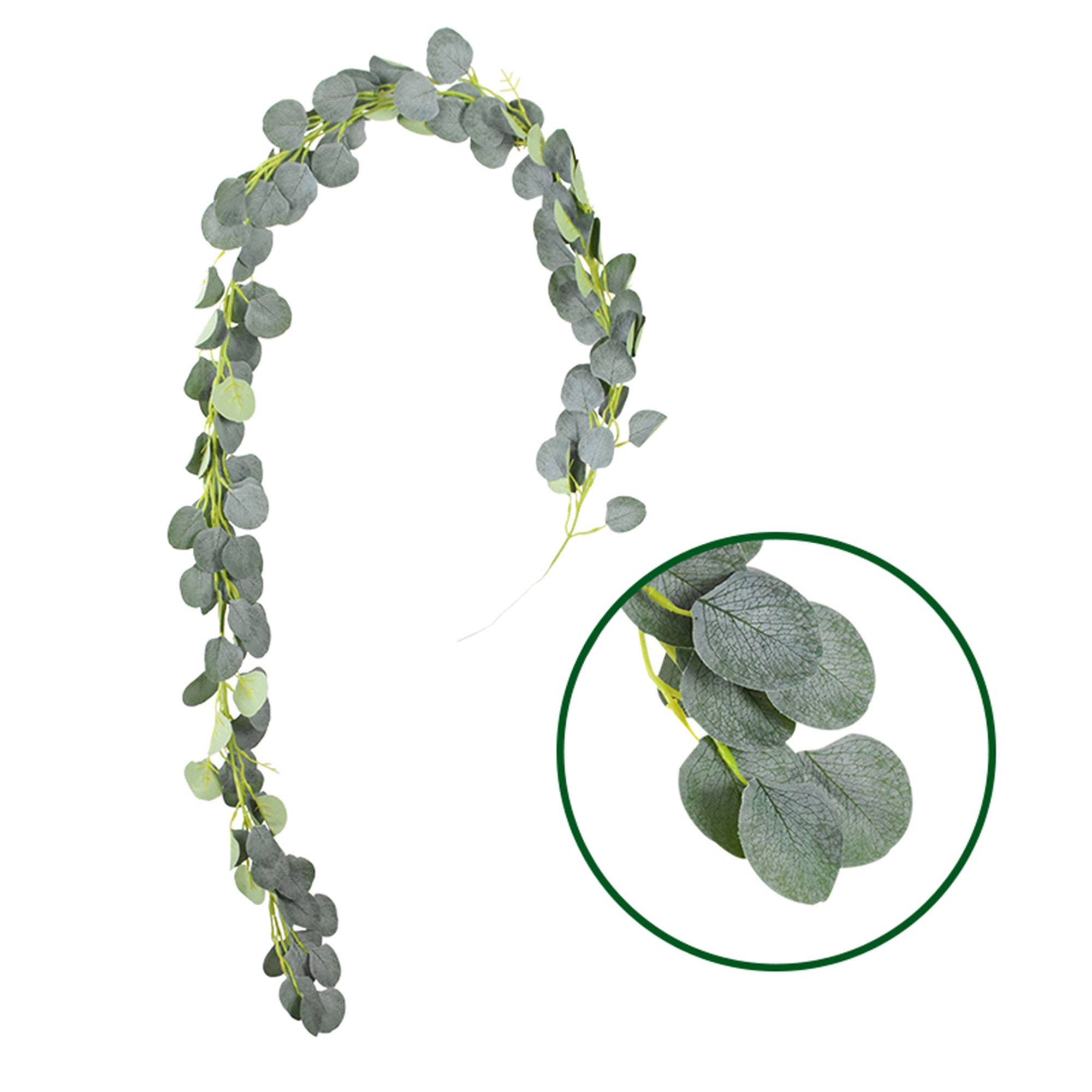Eucalyptus Garland 67ft artificial eucalyptus garland Etsy