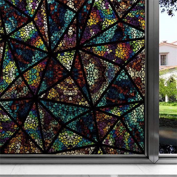 Mosaic Window Etsy