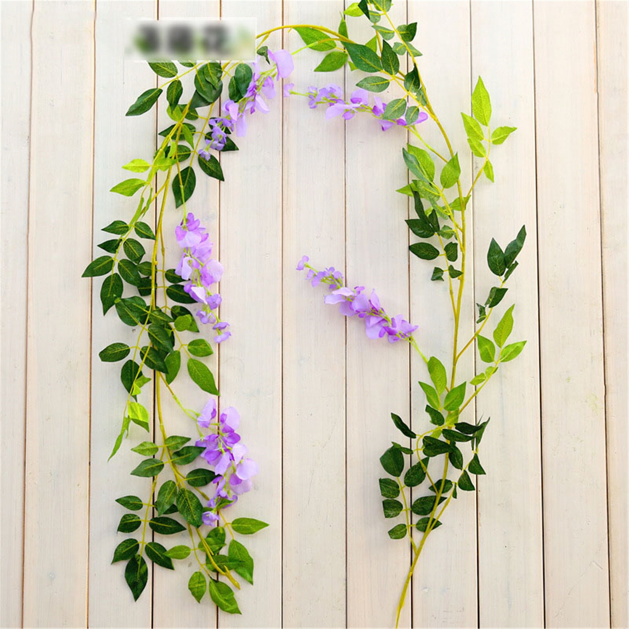 2M Wisteria Artificial Flowers Vine Garland Wedding Arch Etsy