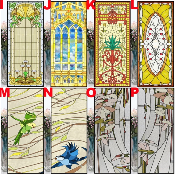 Pellicola Per Vetri Privacy 30x300 Cm - Effetto Griglia Rombi Colorati, Senza Colla, PVC - Foto 4