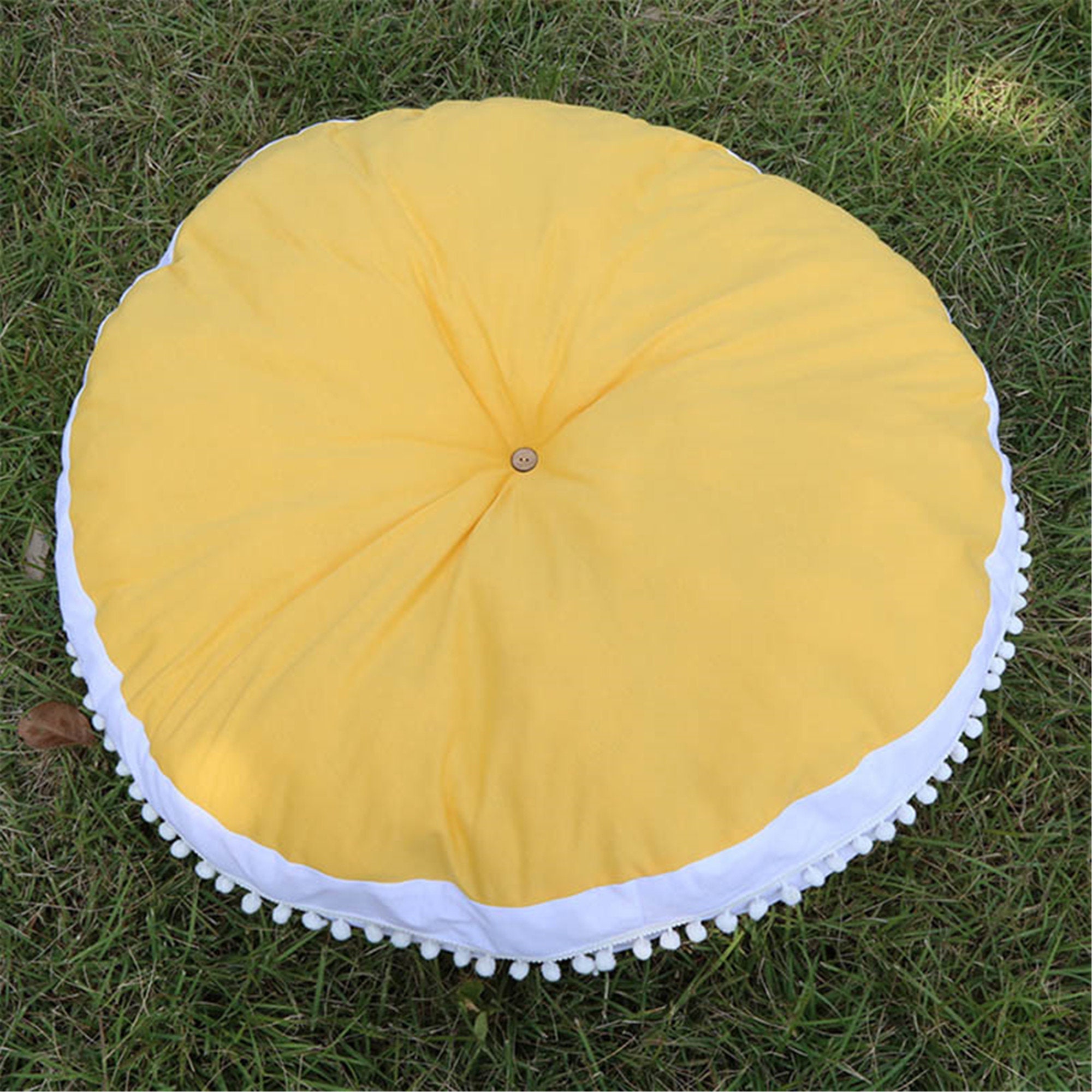 90CM Round Cushion Pad Home Decor Seat Cushion Kids Pillow Etsy