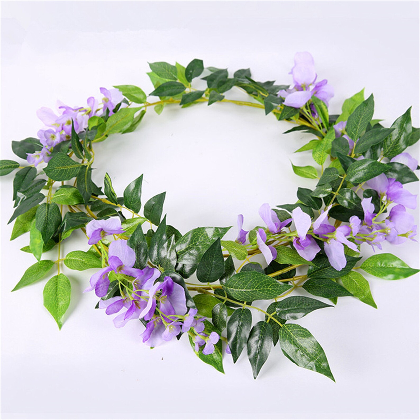2M Wisteria Artificial Flowers Vine Garland Wedding Arch Etsy