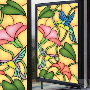 Custom Size Window Glass Films Vintage European Style Art Sticker Transparent Glass DIY Door Stickers For Bathroom Home Decor