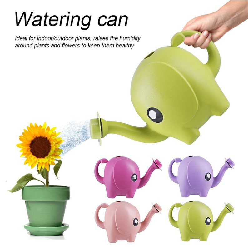 1.5L Outdoor Elephant Watering Can Home Patio Lawn Gardening Etsy