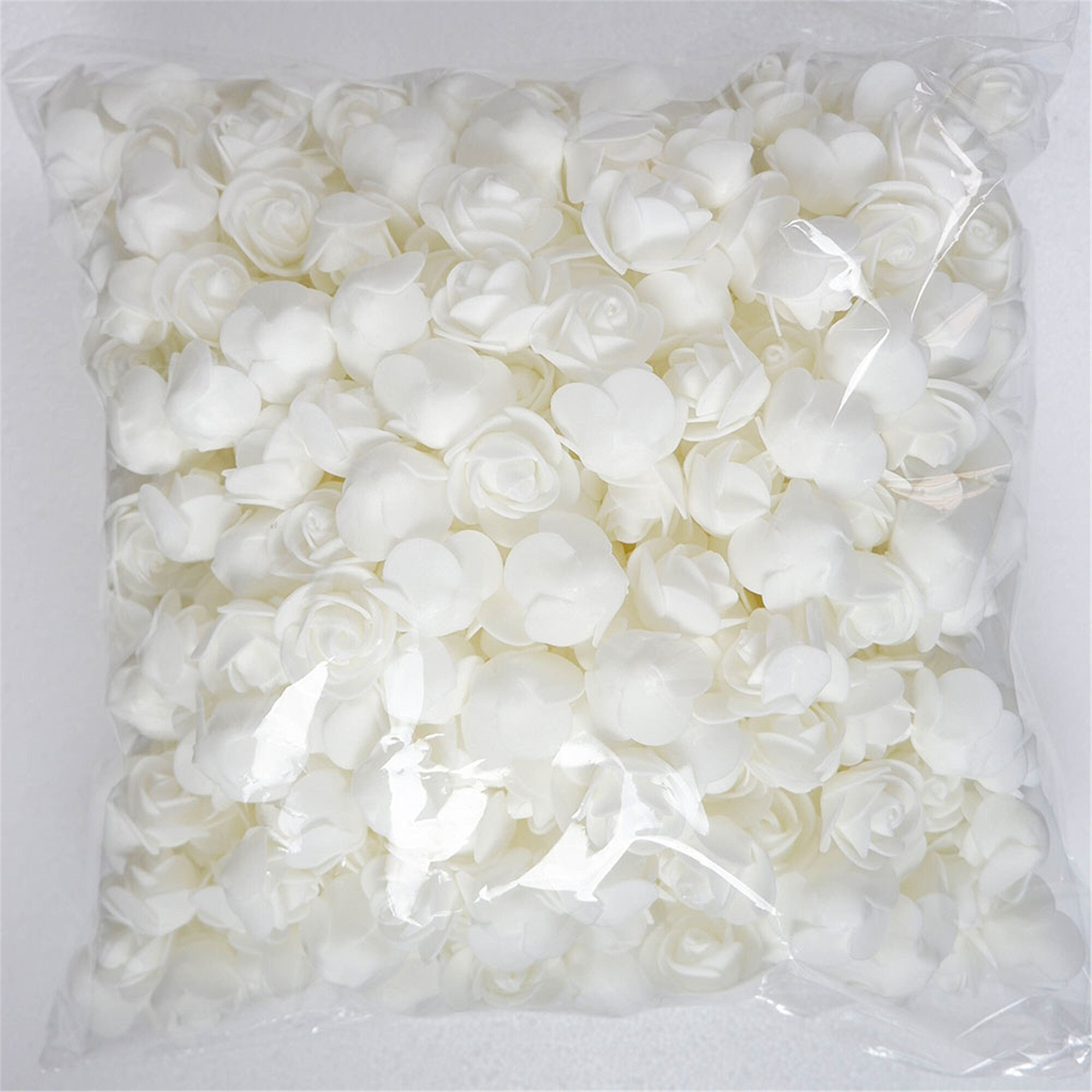 500PCS Foam Roses 3cm Artificial Foam Flower Heads DIY Rose Etsy
