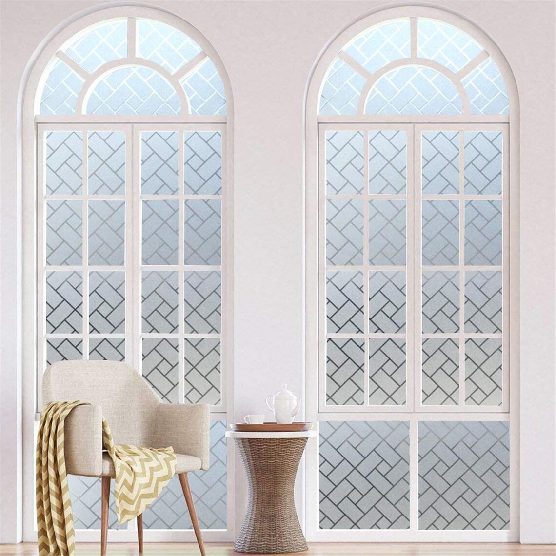 Window Covering Film Frosted Static Privacy Decoration Self Etsy Schweiz