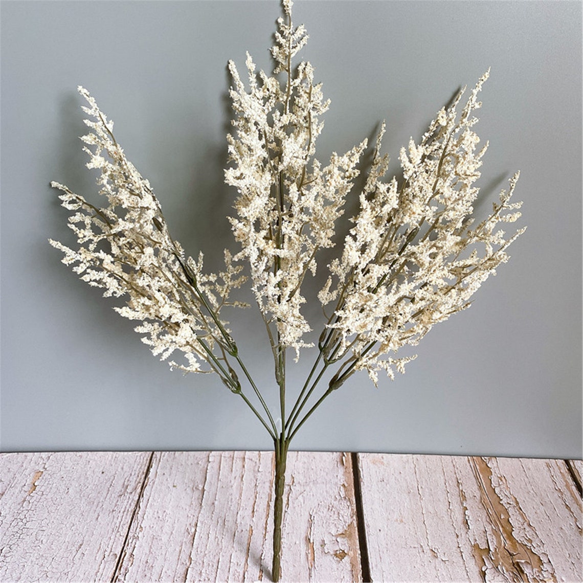 Valentine Grass Bundle Foam Artificial Flowers for Home Table Etsy