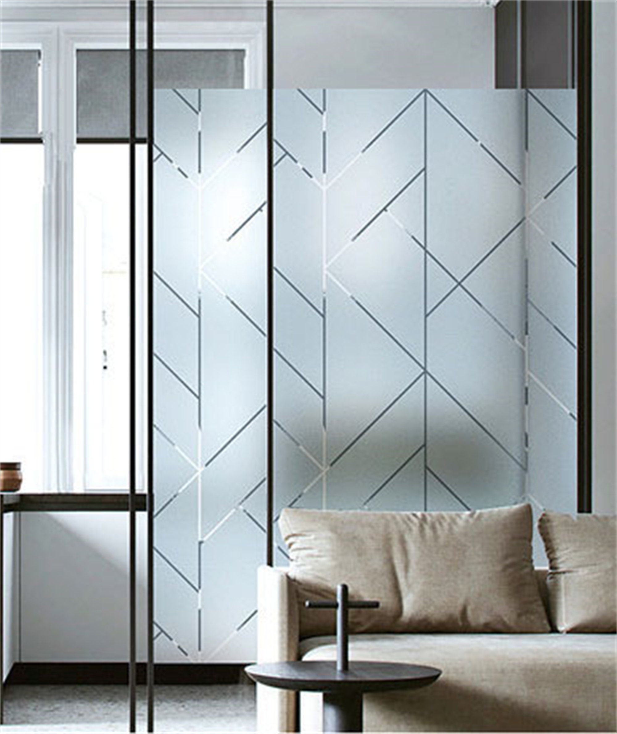 Frosted Glass Bathroom Partition Design Ideas