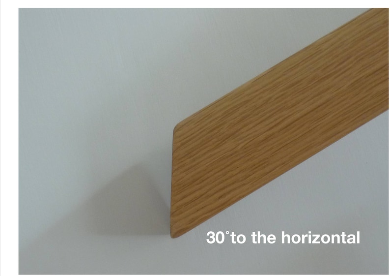 Modern Square Section SOLID OAK Handrail With Stainless Steel Etsy UK