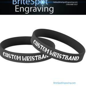 Custom Silicone Wristbands | Personalized Motivational Slogans Silicone Rubber Bracelet | Promote, Advocate, Motivate
