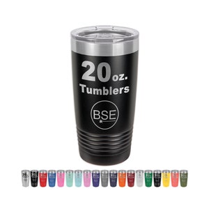 20oz. Custom Travel Mug | Completely Customized with Your Logo or Art | Laser Engraved Insulated Polar Camel Tumbler