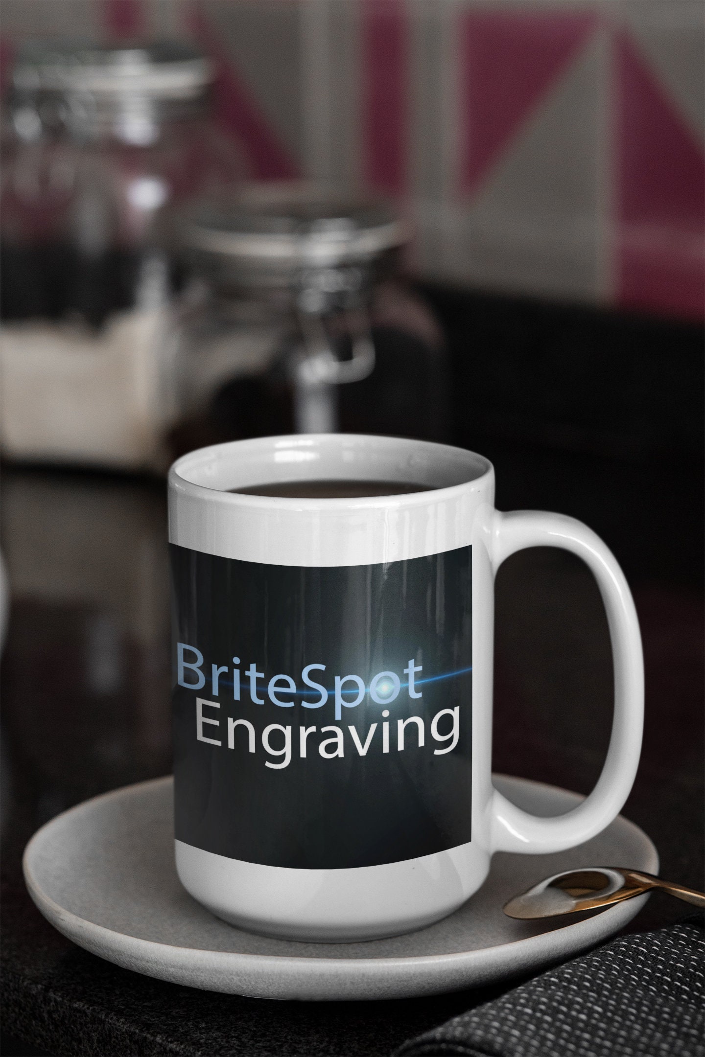 Custom Coffee Mug With Your Company Logo Branding or Etsy