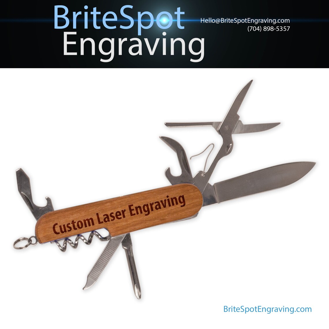 Engraved Pocket Knife Custom Laser Engraved Multitool Pocket Etsy