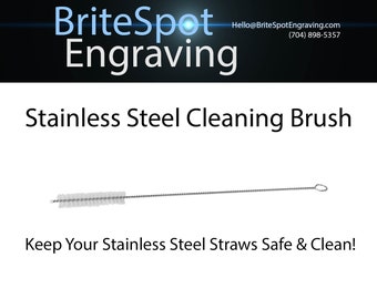 Stainless Steel Straw Cleaning Brush