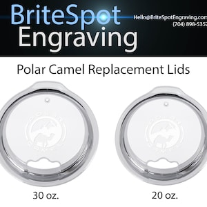 Replacement Lids for Polar Camel Yeti-Style Tumblers