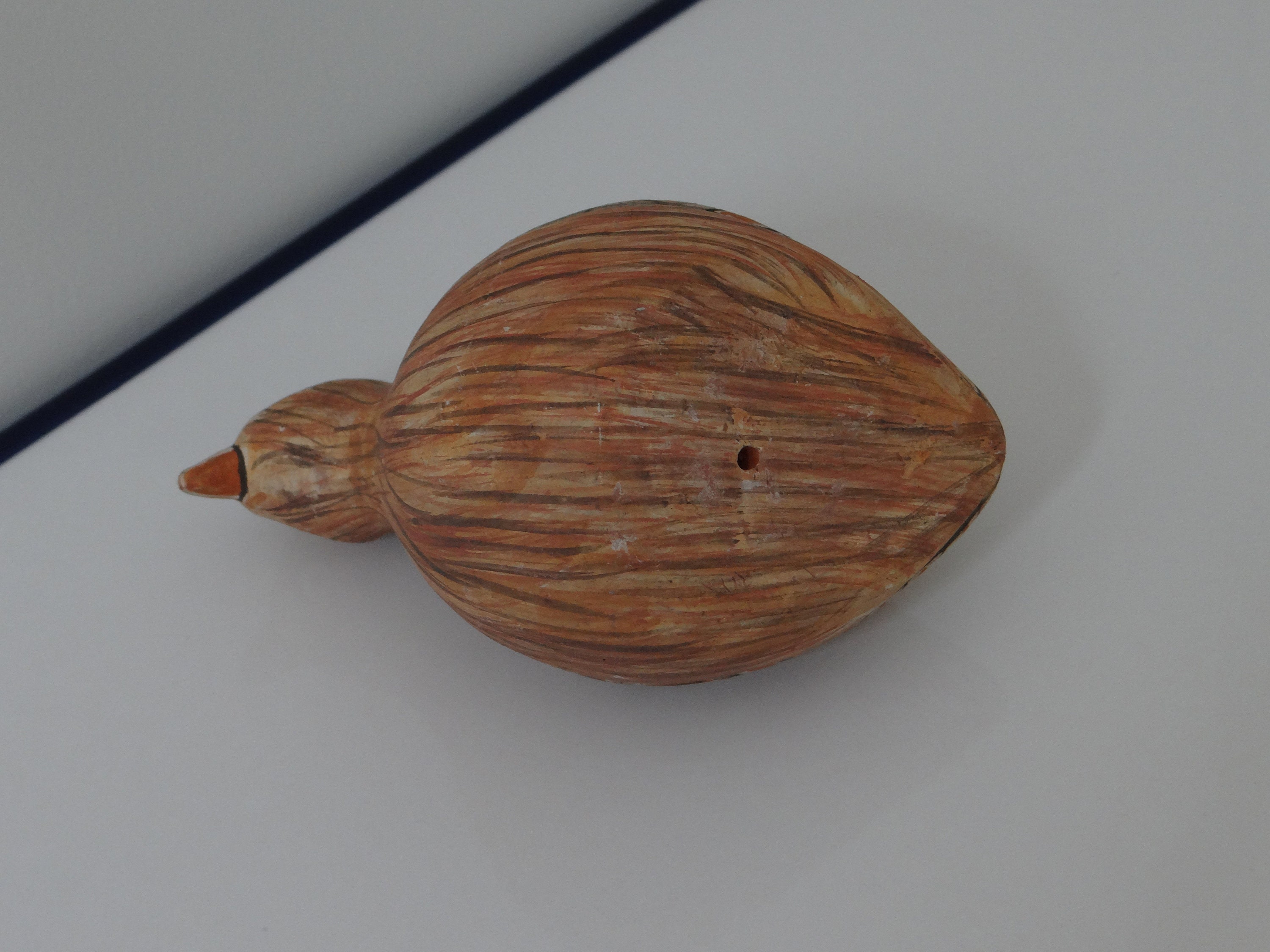 Small Collectible Bird, Pottery Quail, Migratory Bird, Partridge