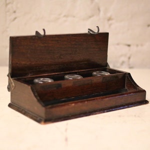 Victorian Ink Well / Stationary Box
