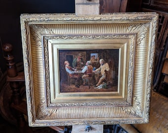 Charles Thomas Bale Signed 19th.C Oil Painting