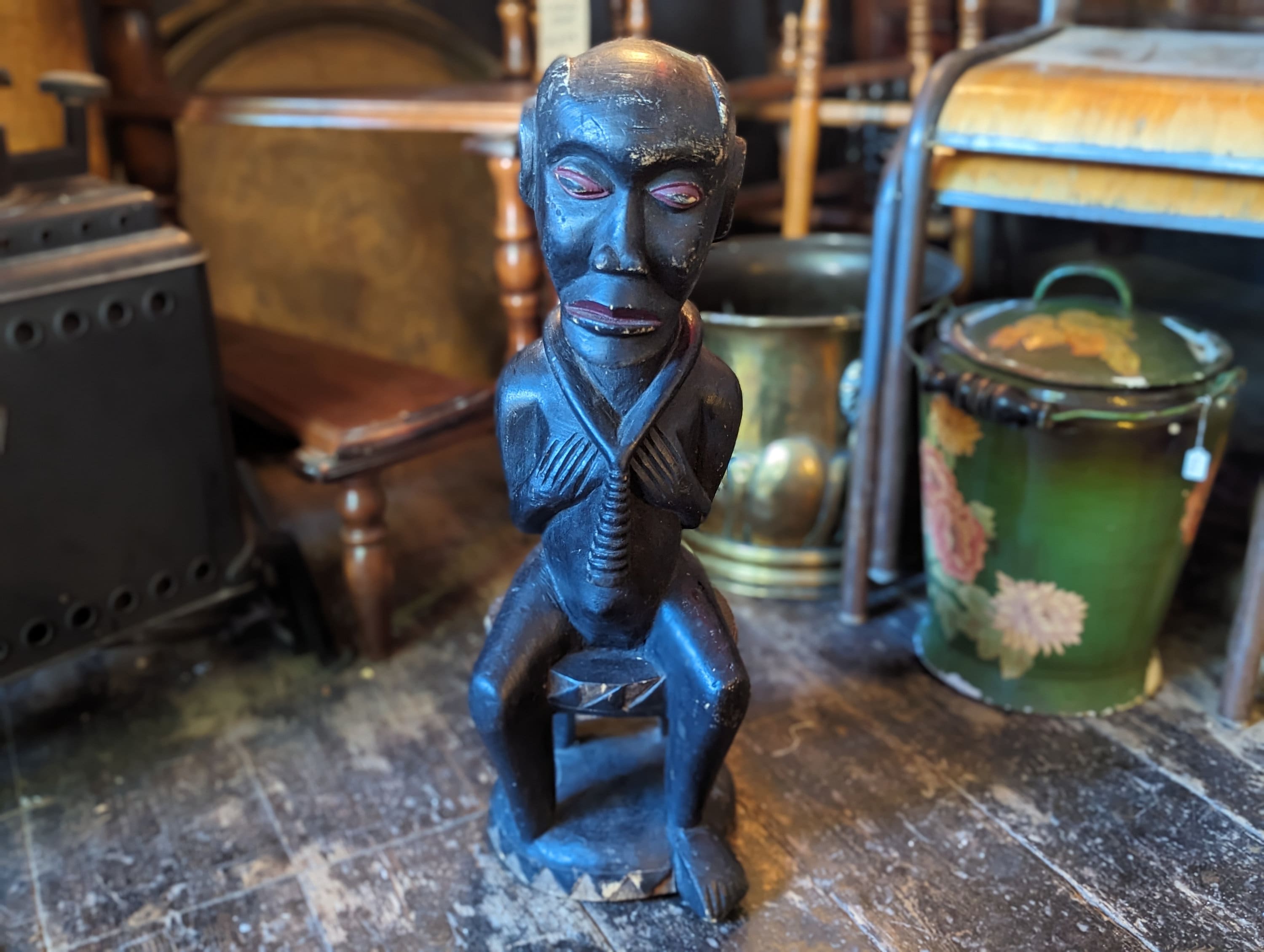 Ancester Statues Large Male Baule Ancestor Statue / Figure - Etsy