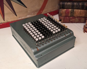 Vintage Comptometer Mark Adding Machine Felt & Tarrant - 1920's