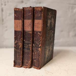A History Of The Highlands  - Vol 1,2&4 - 1838 - Antique Leather Bound Books