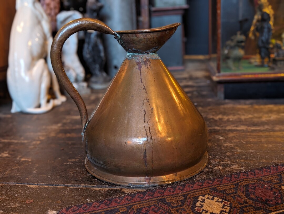 A 19th Century Scottish Copper Whisky Measuring Jug - Etsy