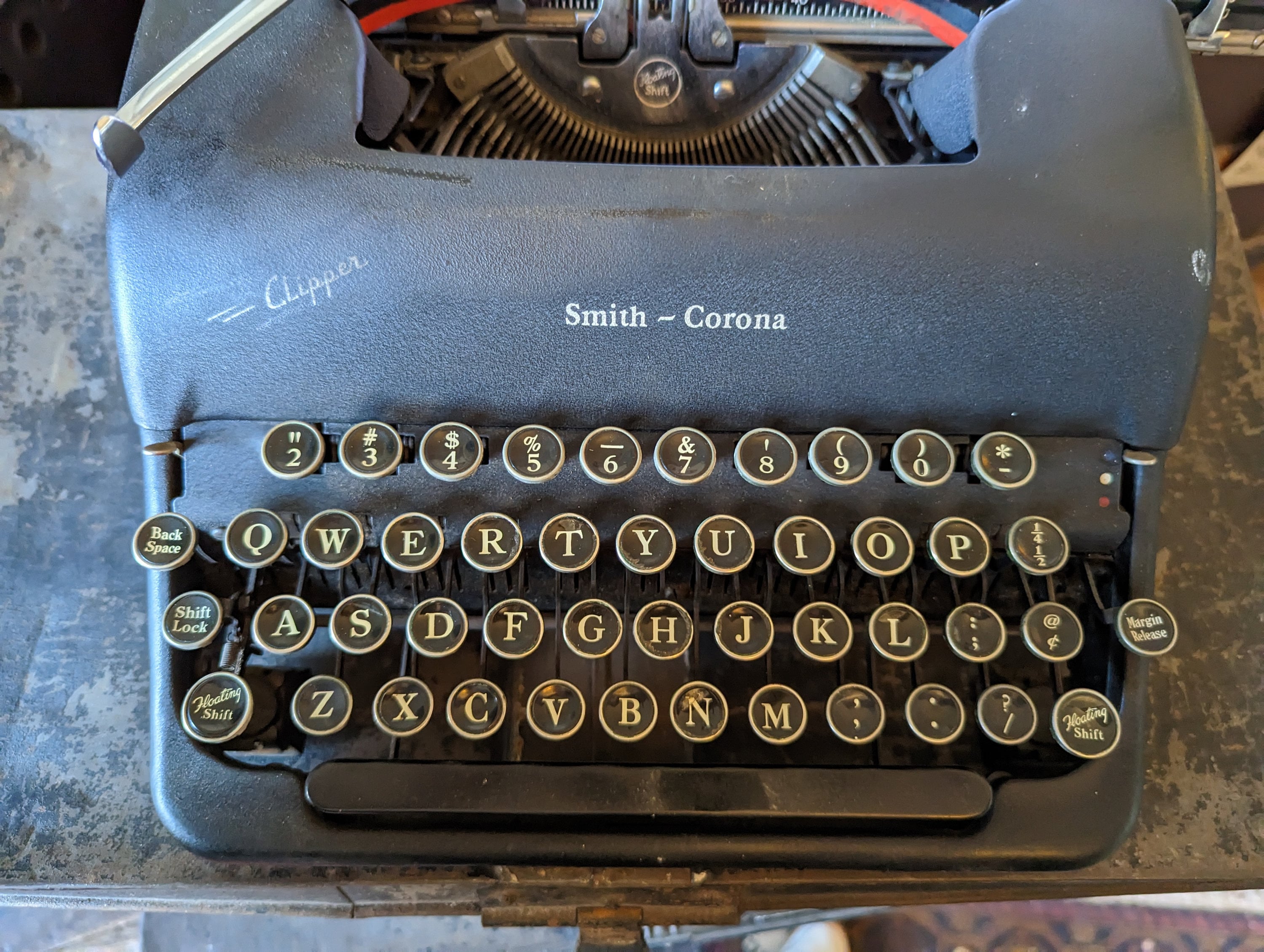 Smith Corona Clipper Travelling Vintage Typewriter - Etsy